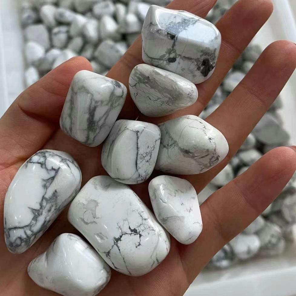 Planted Aquarium With Rocks - Natural White Turquoise Rock Rough Stone