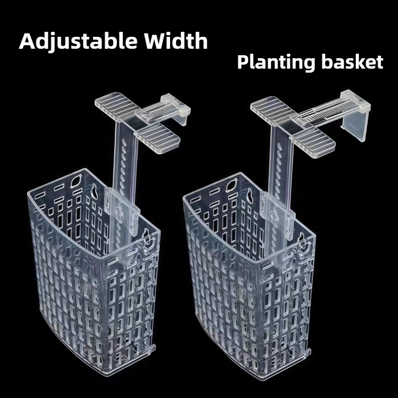 Aquarium Plant Rings - Aquarium Plant Holder Adjustable Height Lifting