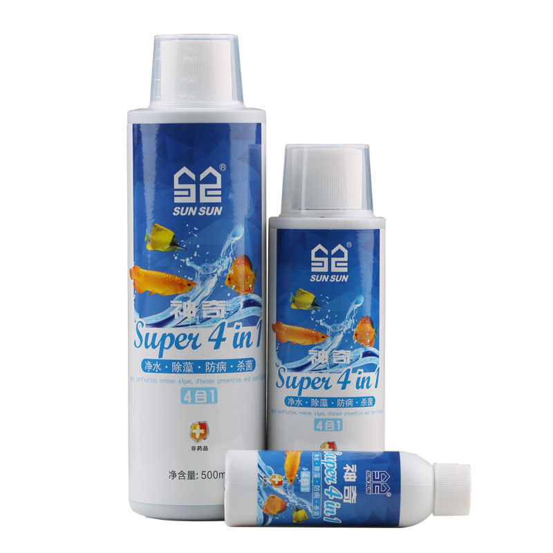 Planted Aquarium Ph - Sunsun 4-in-1 Aquarium Water Conditioner -