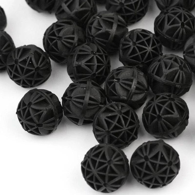 50Pcs 16mm Aquarium Bio Filter - Aquarium Planted Fish Tank ulasan dan harga