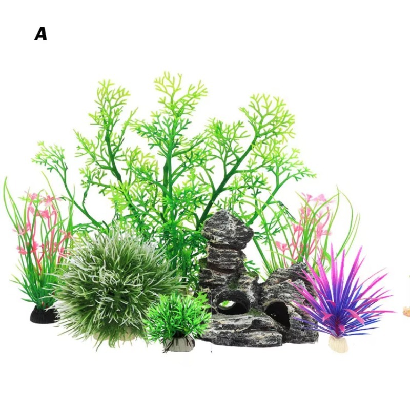 10pcs Hot Selling New Arrival  - Planted Aquarium With Rocks ulasan dan harga