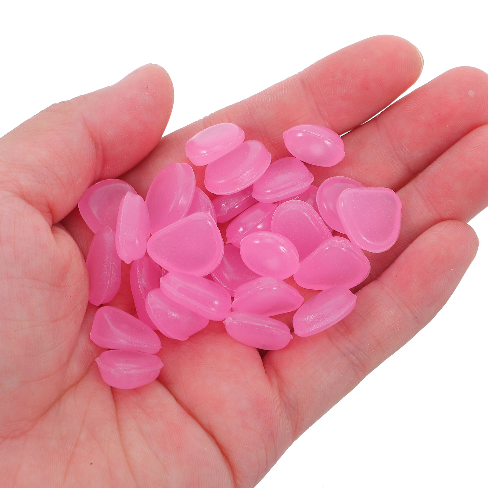 400Pcs Night Glow Stones Lumin - Planted Aquarium With Rocks ulasan dan harga