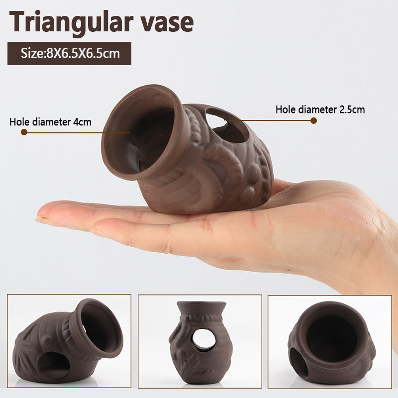Ceramic House Fish Tank Aquari - Aquarium Plant Rings ulasan dan harga