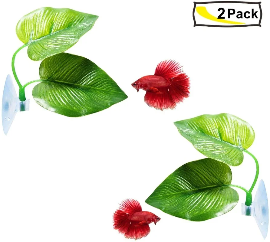 Betta Fish Leaf Hammock Simula - Aquarium Plant Rings ulasan dan harga