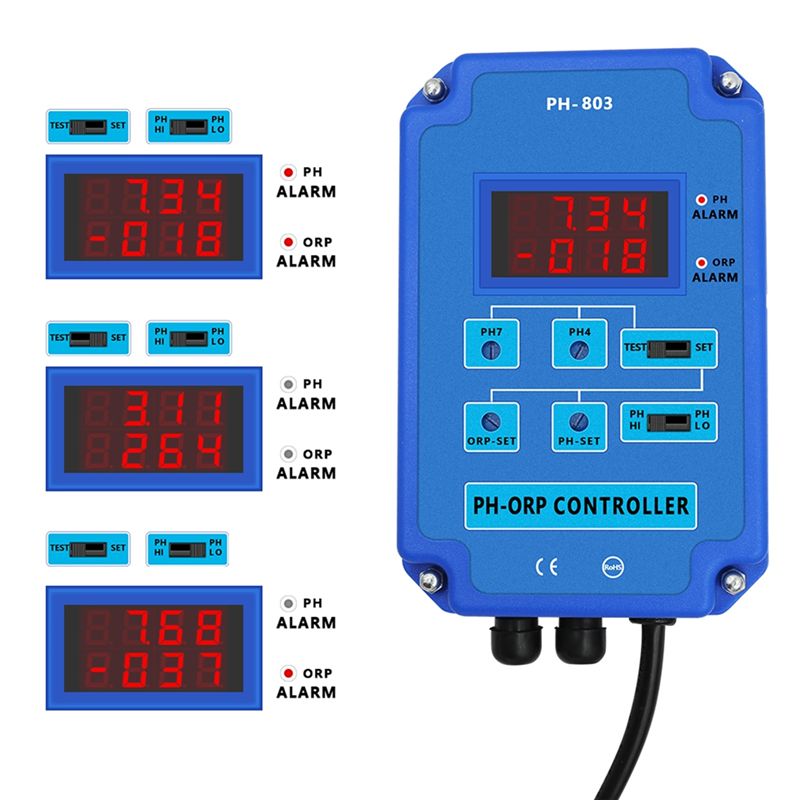 T22C Digital 2&1 PH ORP Monito - Planted Aquarium Ph ulasan dan harga