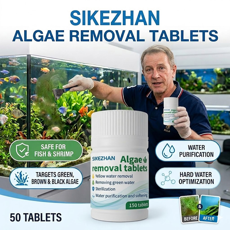 Fast Algae Remover Tablets Fis - Planted Aquarium Algae Remover ulasan dan harga