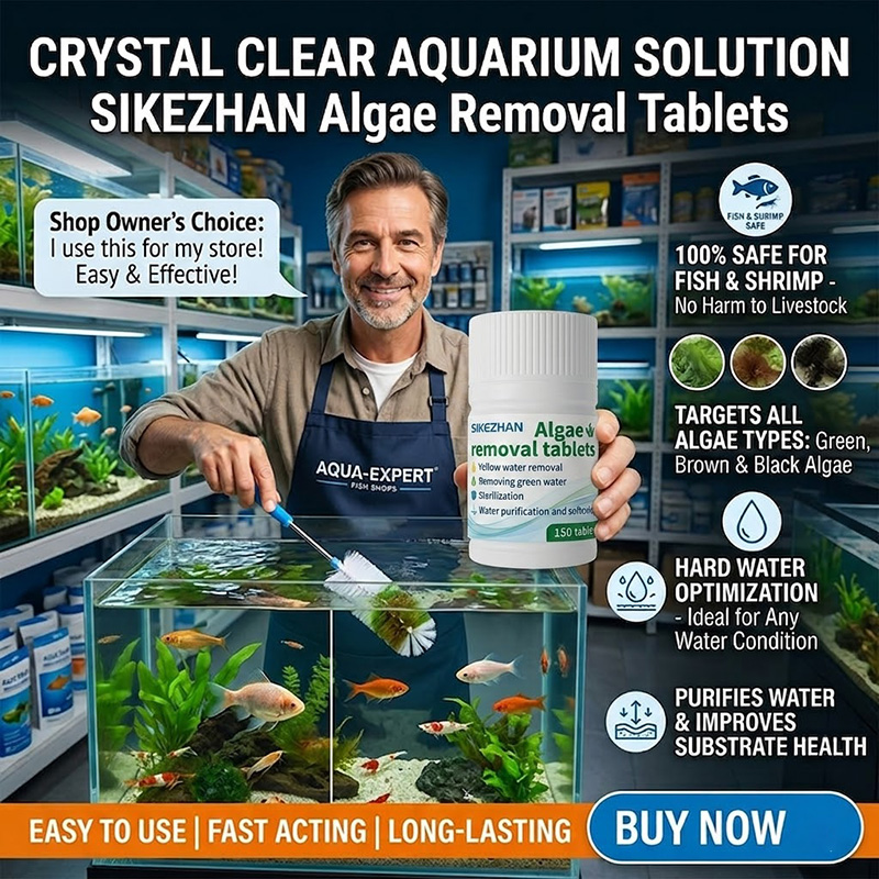 Fast Algae Remover Tablets Fis - Planted Aquarium Algae Remover ulasan dan harga