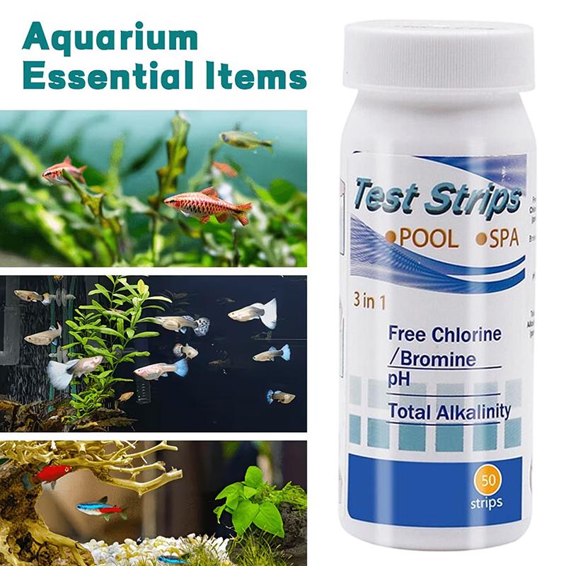 Aquarium Water Test Strips 9 i - Aquarium Planted Fish Tank ulasan dan harga