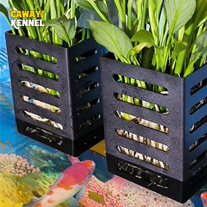 Pet Fish Tank Decorations Aqua - Aquarium Plant Rings ulasan dan harga