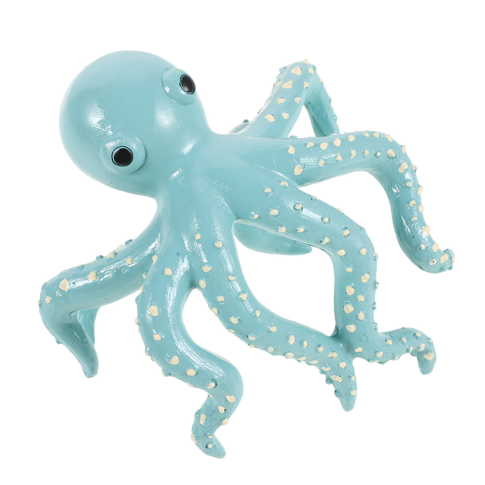 Climbing Octopus Statue Resin  - Aquarium Plant Octopus ulasan dan harga
