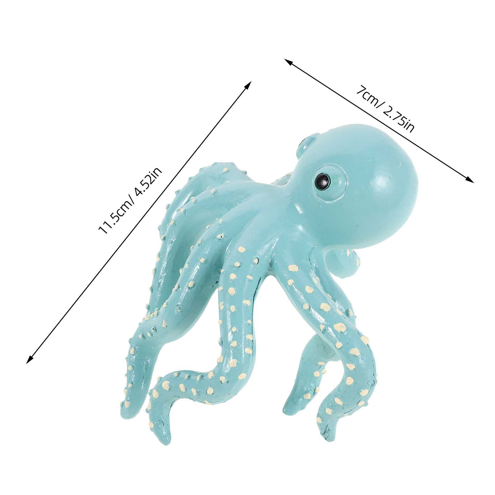 Climbing Octopus Statue Resin  - Aquarium Plant Octopus ulasan dan harga
