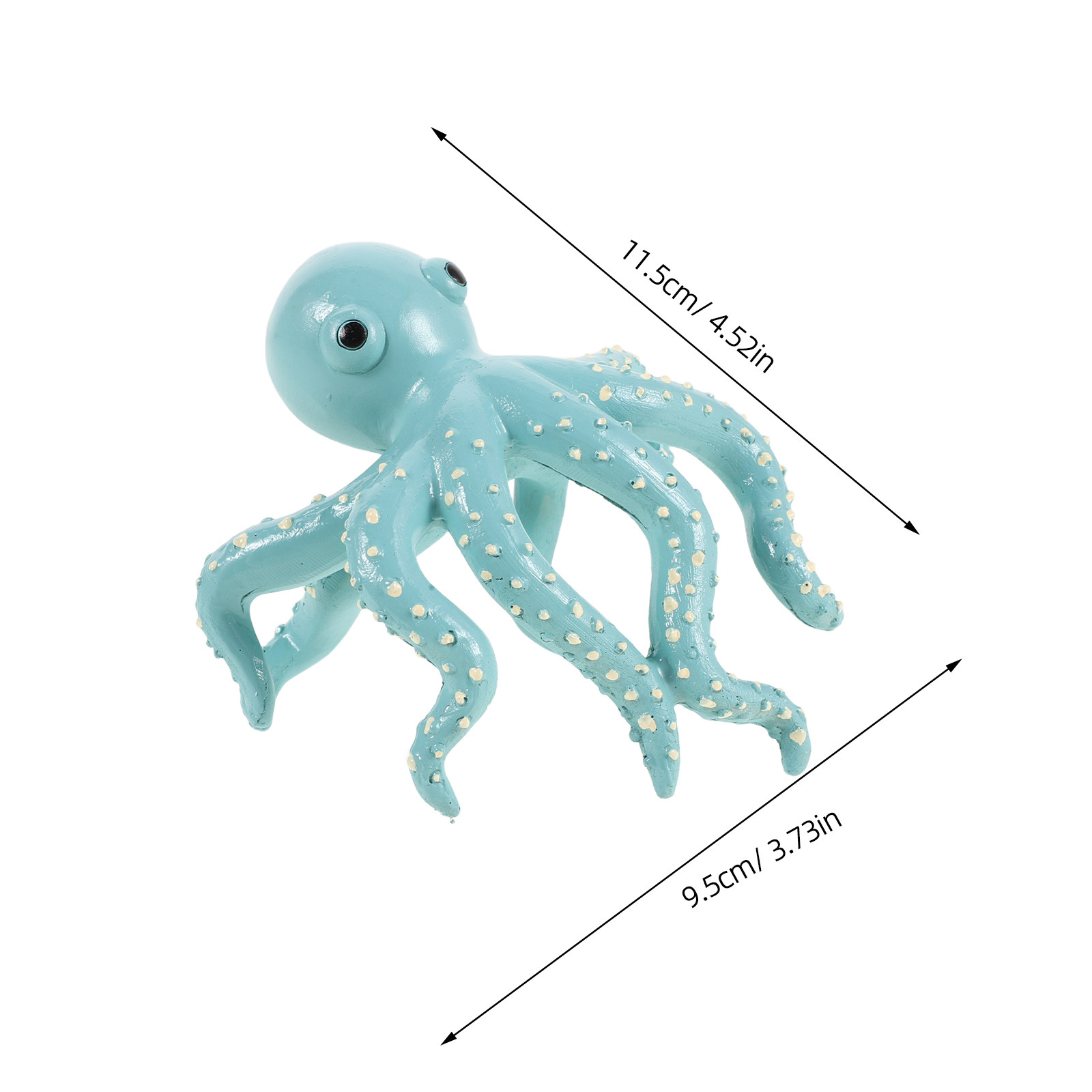 Climbing Octopus Statue Resin  - Aquarium Plant Octopus ulasan dan harga