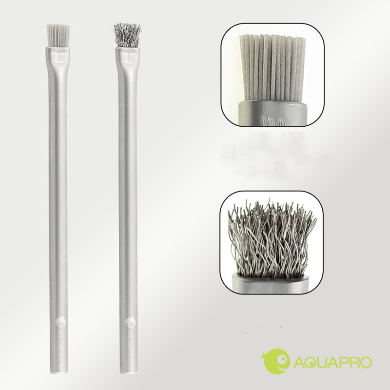 Aquapro Algae Brush Cleaning T - Planted Aquarium Algae Remover ulasan dan harga