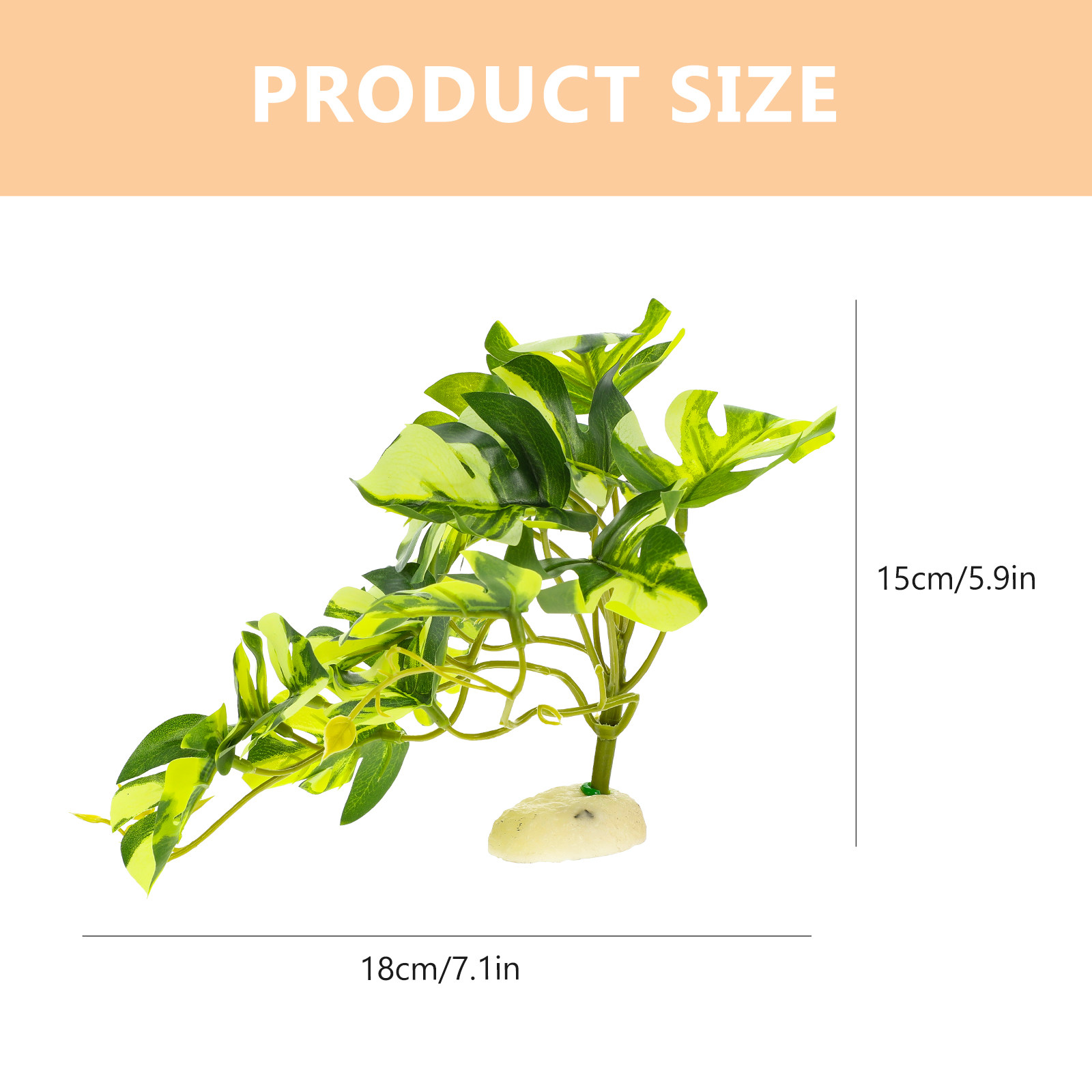Lifelike Resin Reptile Terrari - Aquarium Planted Fish Tank ulasan dan harga