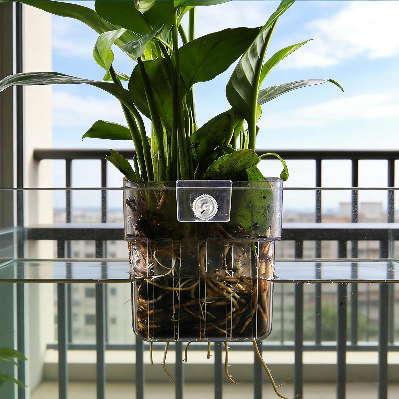Aquarium Transparent Hanger Po - Aquarium Plant Rings ulasan dan harga