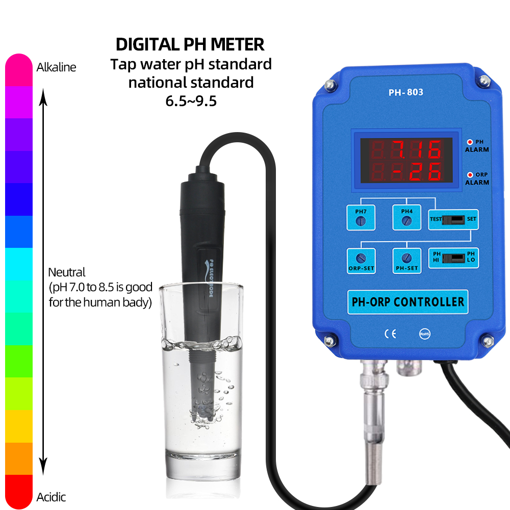PH-803 Digital 2&1 PH ORP Redo - Planted Aquarium Ph ulasan dan harga