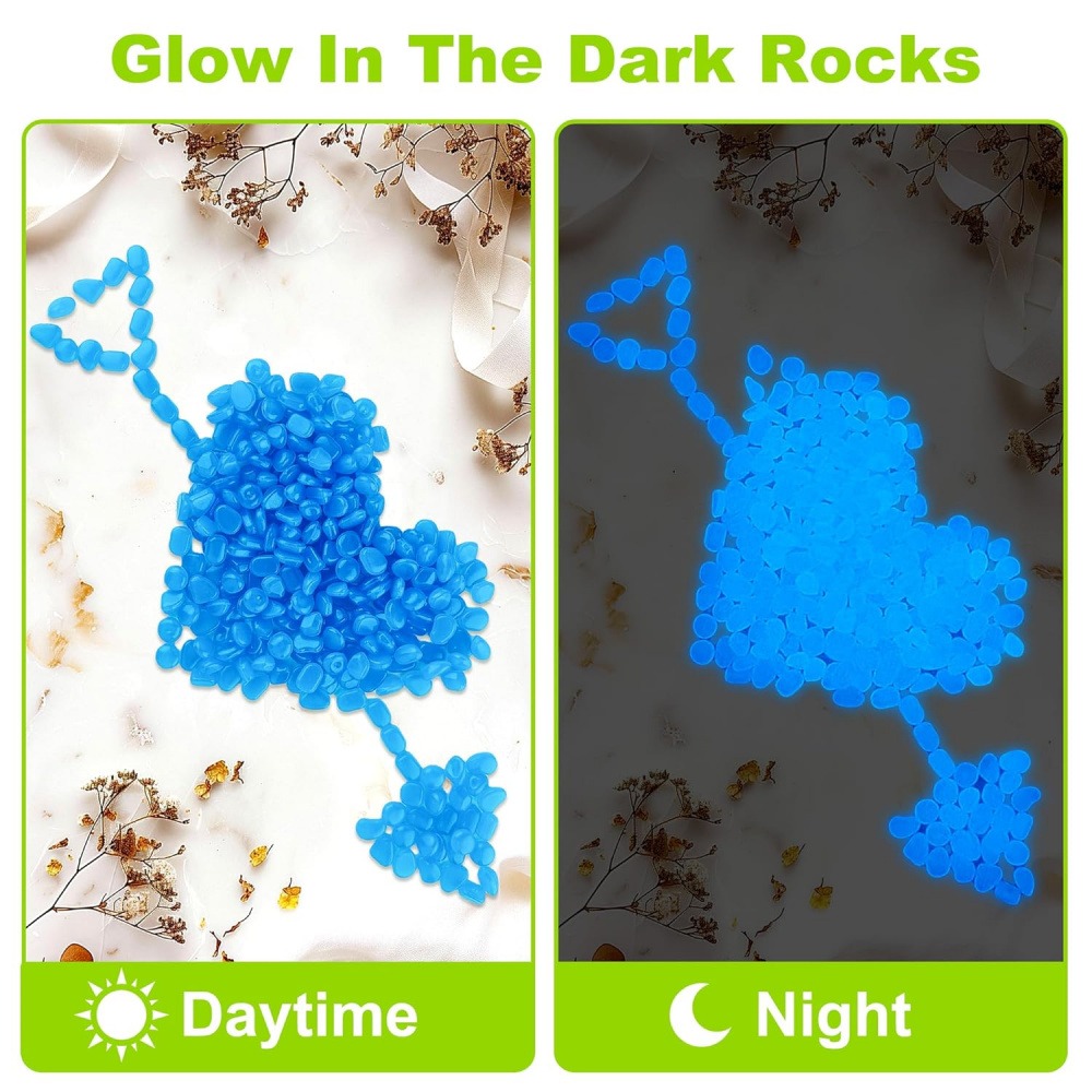 100 Pack Glow in The Dark Ston - Planted Aquarium With Rocks ulasan dan harga