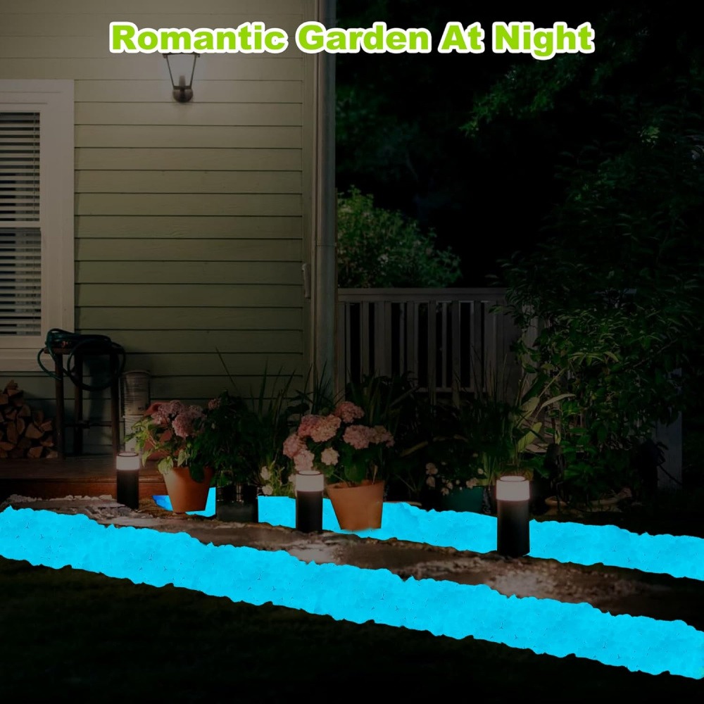 100 Pack Glow in The Dark Ston - Planted Aquarium With Rocks ulasan dan harga