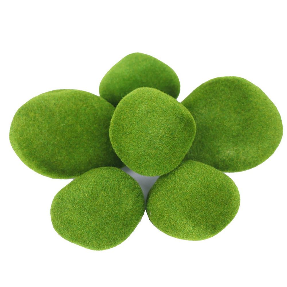 2/4/6/10PCS Green Artificial M - Planted Aquarium With Rocks ulasan dan harga